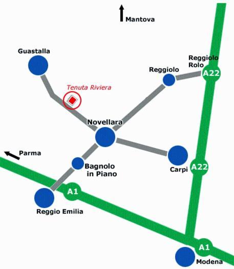 Hotel Riviera Ristorante La Briciola Novellara Екстер'єр фото